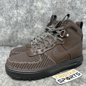 Nike Lunar Force 1 Duckboot Sneakers Mens Size 8 Baroque Brown Black DZ5320-201